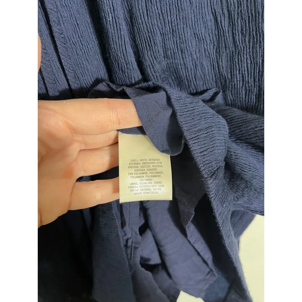 MAEVE x ANTHROPOLOGIE Juliet Corset Dress in Navy‎